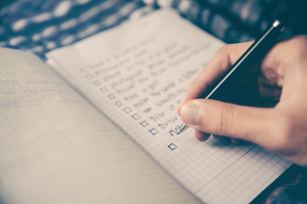 Lista de comprobación de las pruebas de software